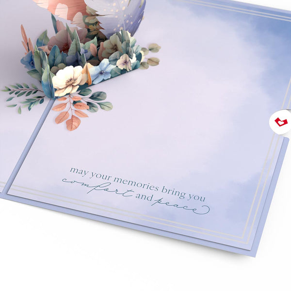 I Love Pop Nothing Loved Is Ever Lost Sympathy Pop-Up Card