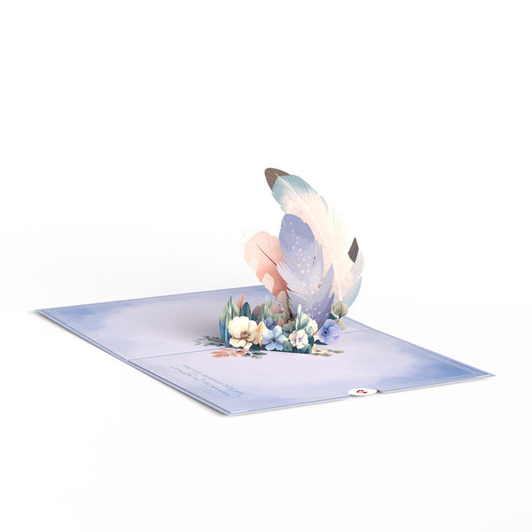 I Love Pop Nothing Loved Is Ever Lost Sympathy Pop-Up Card