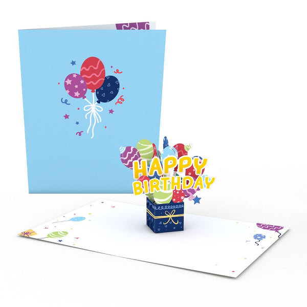 I Love Pop Paperpop Birthday Box Set (Assorted 24-Pack): Paperpop® Card