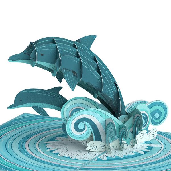 I Love Pop Playful Dolphins Sympathy Pop-Up Card And Sentiment Set