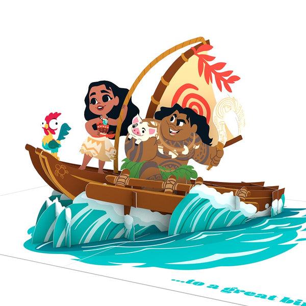 I Love Pop Playpop Card™: Disney Moana's Birthday Adventure