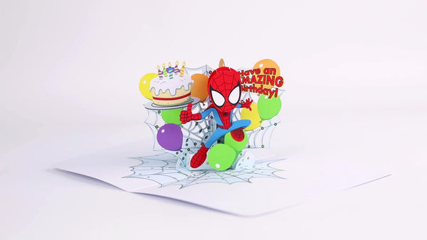 I Love Pop Playpop Card™: Marvel's Spider-Man Amazing Birthday