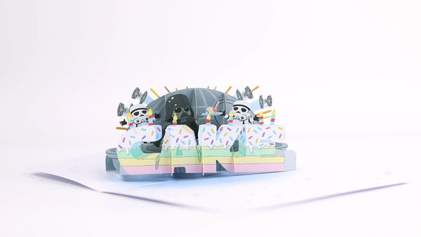 I Love Pop Playpop Card™: Star Wars™ Darth Vader™ Birthday Destiny