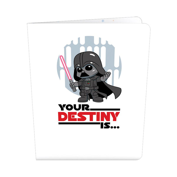 I Love Pop Playpop Card™: Star Wars™ Darth Vader™ Birthday Destiny