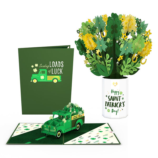 i love pop Saint Patrick's Day Truckloads of Luck Bundle
