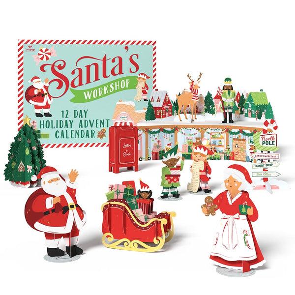 I Love Pop Santa's Workshop 12 Day Holiday Advent Calendar