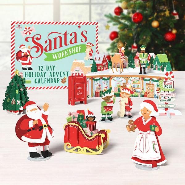 i love pop Santa's Workshop 12 Day Holiday Advent Calendar
