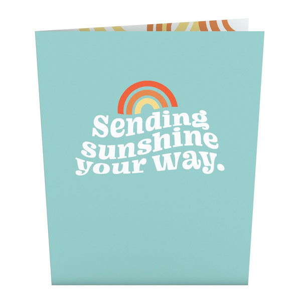 I Love Pop Sending Sunshine Your Way: Paperpop® Card