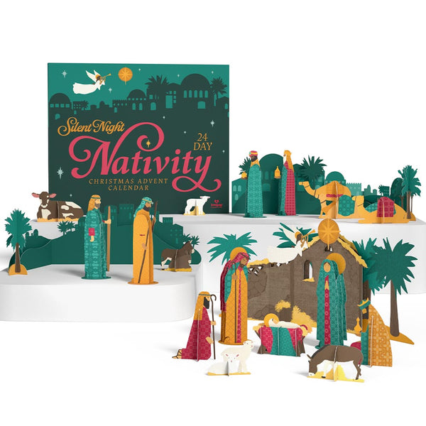 I Love Pop Silent Night 24 Day Nativity Christmas Advent Calendar