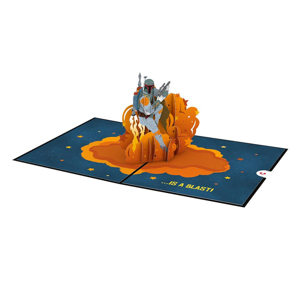 I Love Pop Star Wars™ Boba Fett™ Father’s Day Pop-Up Card