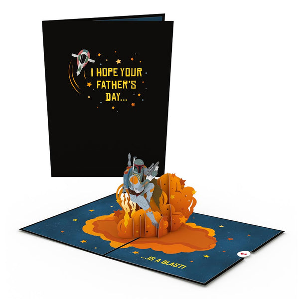 i love pop Star Wars™ Boba Fett™ Father’s Day Pop-Up Card