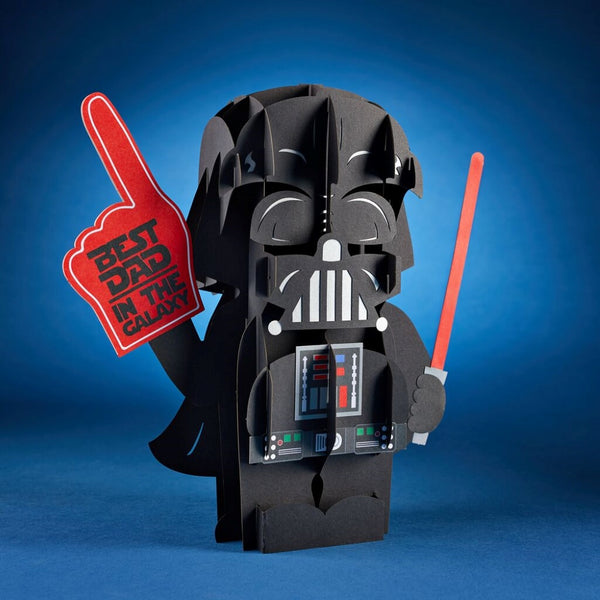 I Love Pop Star Wars™ Darth Vader™ Best Dad Giant Pop-Up Gift