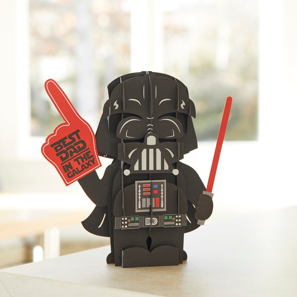 I Love Pop Star Wars™ Darth Vader™ Best Dad Giant Pop-Up Gift