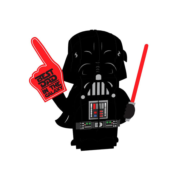 I Love Pop Star Wars™ Darth Vader™ Best Dad Giant Pop-Up Gift