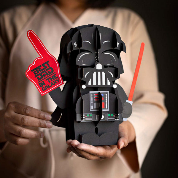 i love pop Star Wars™ Darth Vader™ Best Dad Giant Pop-Up Gift