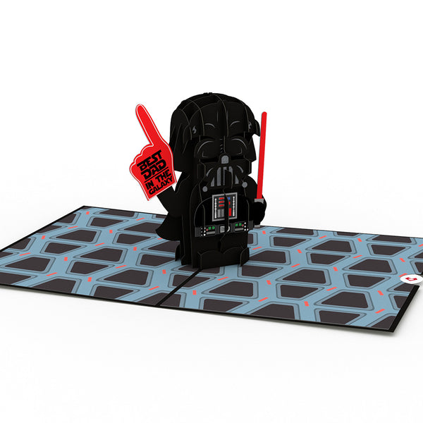 I Love Pop Star Wars™ Darth Vader™: Best Dad Pop-Up Card