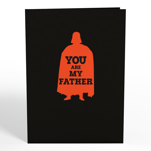 I Love Pop Star Wars™ Darth Vader™: Best Dad Pop-Up Card