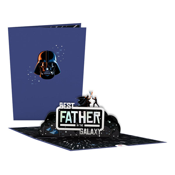 i love pop Star Wars™ Darth Vader™ Best Father Pop-Up Card