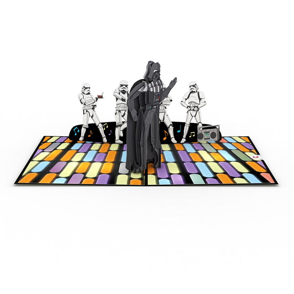 I Love Pop Star Wars™ Death Star™ Disco Birthday Pop-Up Card