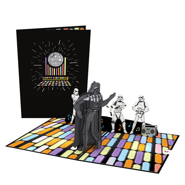 i love pop Star Wars™ Death Star™ Disco Birthday Pop-Up Card