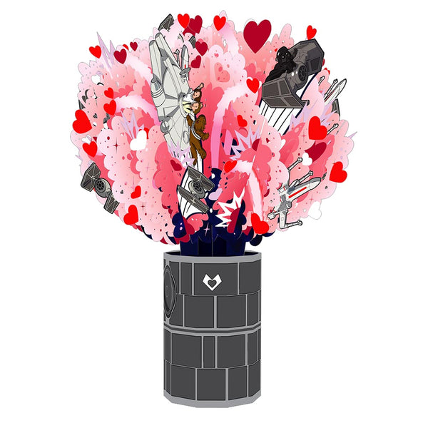 I Love Pop Star Wars™ Death Star™ Love Explosion Bouquet