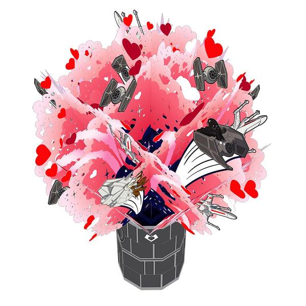 I Love Pop Star Wars™ Death Star™ Love Explosion Bouquet