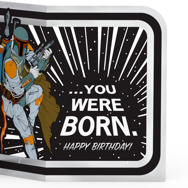 I Love Pop Star Wars™ Happy Birthday Loooooong Card™ (Expands To 2 Feet)