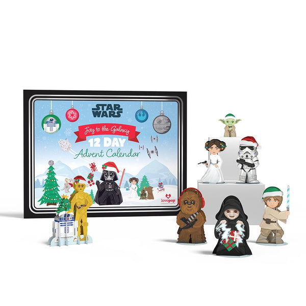 I Love Pop Star Wars™ Joy To The Galaxy 12 Day Holiday Advent Calendar