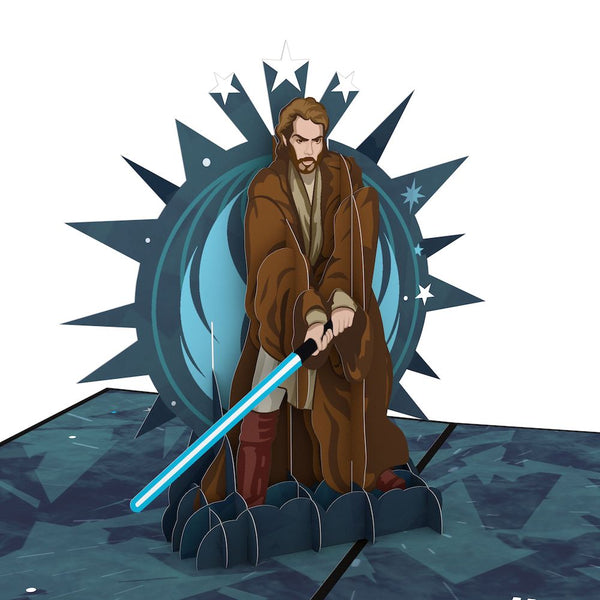 I Love Pop Star Wars™ Obi-Wan Kenobi™ Jedi Birthday Pop-Up Card