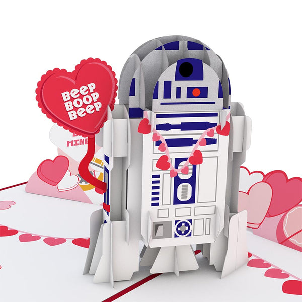 I Love Pop Star Wars™ R2-D2™ Valentine Pop-Up Card