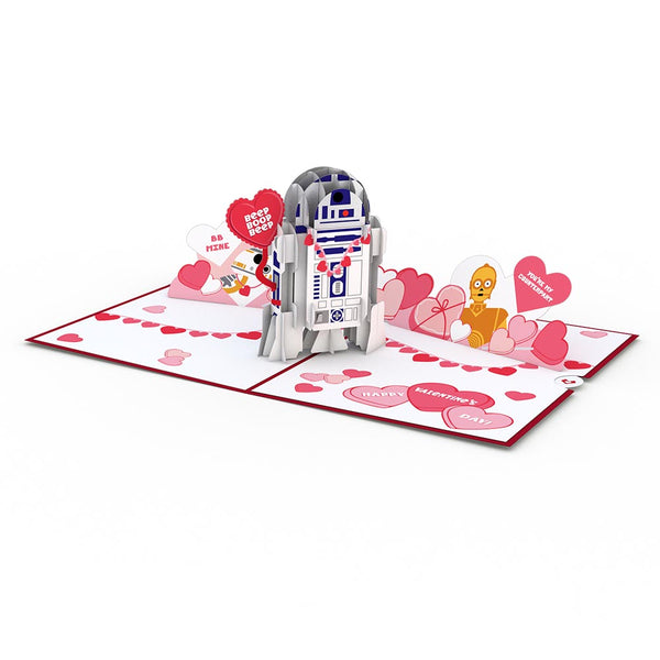 I Love Pop Star Wars™ R2-D2™ Valentine Pop-Up Card