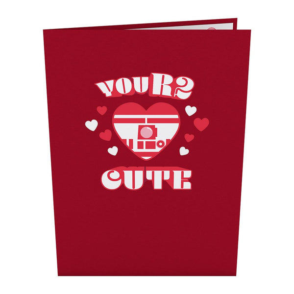 I Love Pop Star Wars™ R2-D2™ Valentine Pop-Up Card