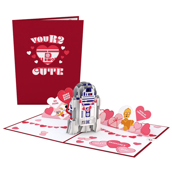 i love pop Star Wars™ R2-D2™ Valentine Pop-Up Card