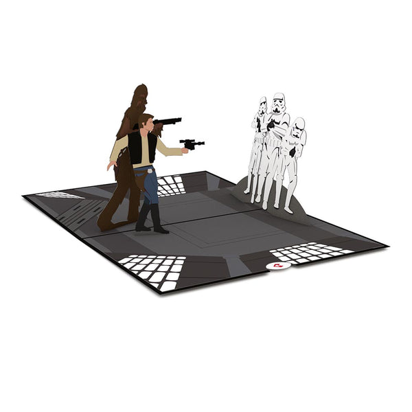 I Love Pop Star Wars™ The Death Star™ Showdown Pop-Up Card