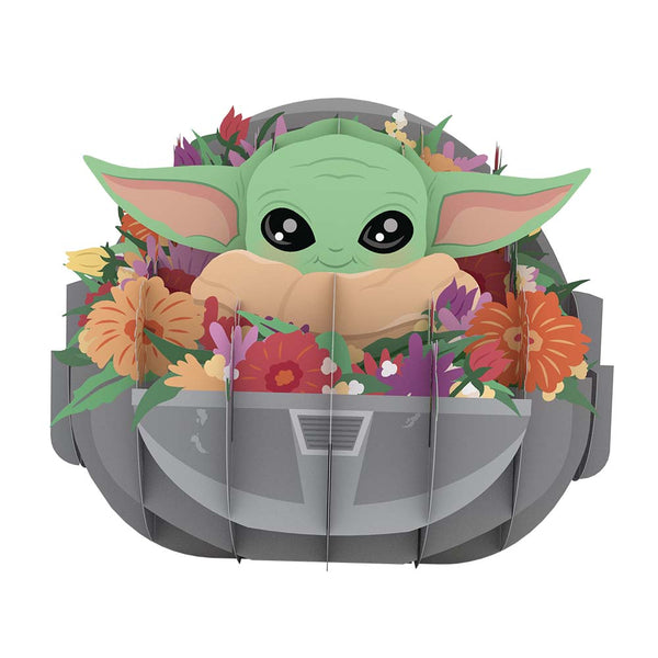 I Love Pop Star Wars™ The Mandalorian™ Floral Grogu™ Giant Pop-Up Gift