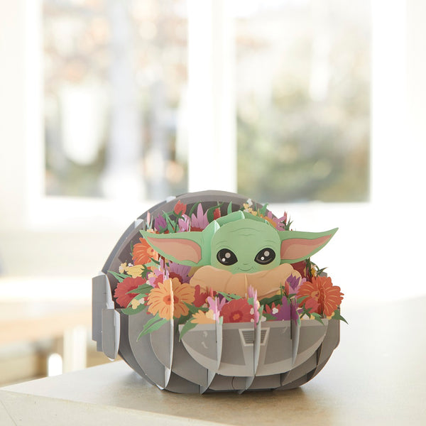 i love pop Star Wars™ The Mandalorian™ Floral Grogu™ Giant Pop-Up Gift