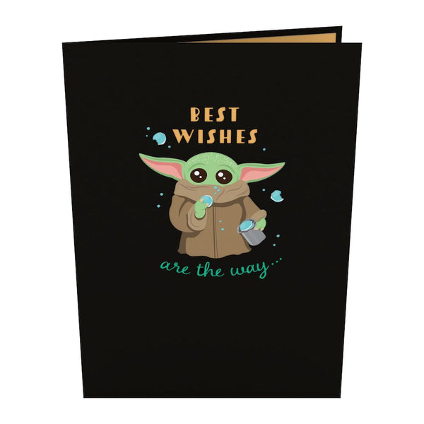 I Love Pop Star Wars™ The Mandalorian™ Grogu™ Birthday Best Wishes Pop-Up Card