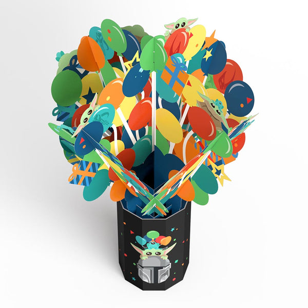 I Love Pop Star Wars™ The Mandalorian™ Grogu™ Birthday Balloon Bouquet