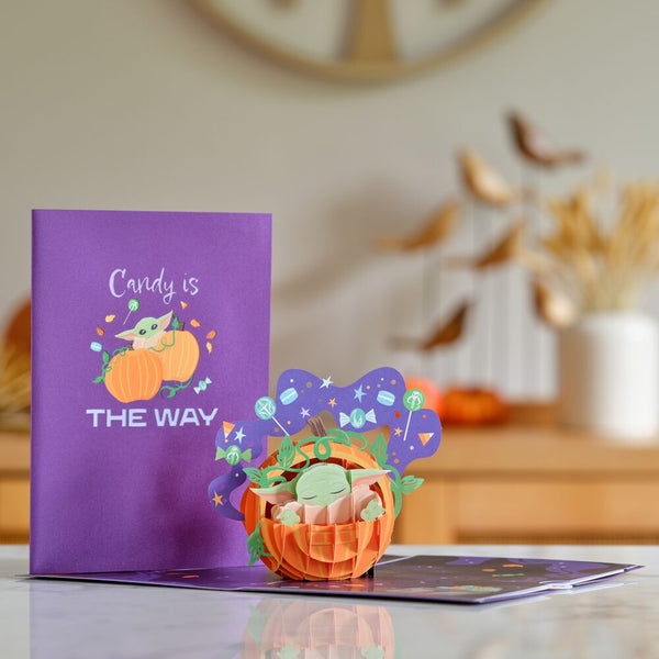 i love pop Star Wars™ The Mandalorian™ Grogu™ Candy is the Way Pop-Up Card