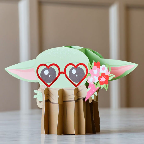 I Love Pop Star Wars™ The Mandalorian™ Grogu™ Love Giant Pop-Up Gift