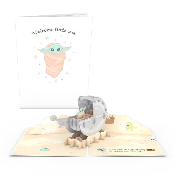 i love pop Star Wars™ The Mandalorian™ Precious Cargo Pop-Up Card