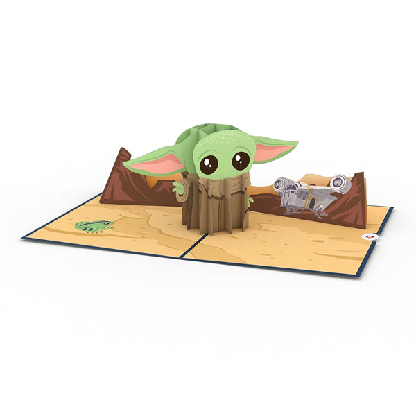 I Love Pop Star Wars™: The Mandalorian™ The Child Pop-Up Card