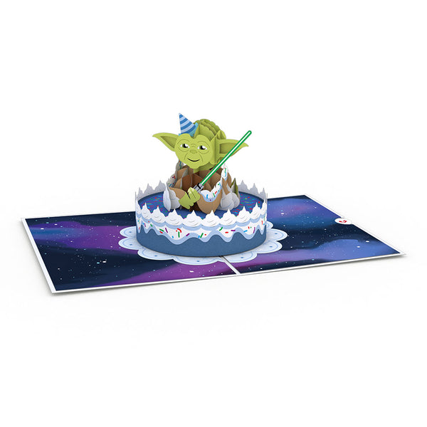 I Love Pop Star Wars™ Yoda™ Birthday Pop-Up Card