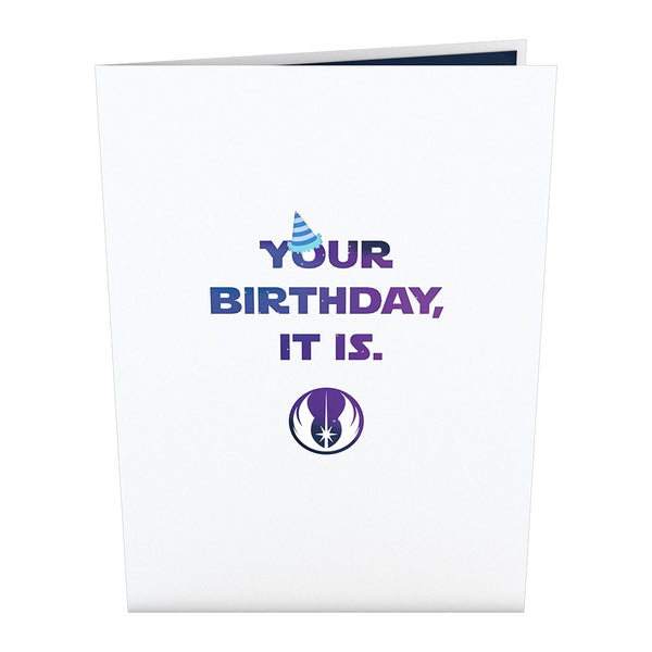 I Love Pop Star Wars™ Yoda™ Birthday Pop-Up Card