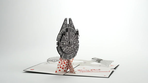 I Love Pop Star Wars™ You're One In A Millennium Pop-Up Card