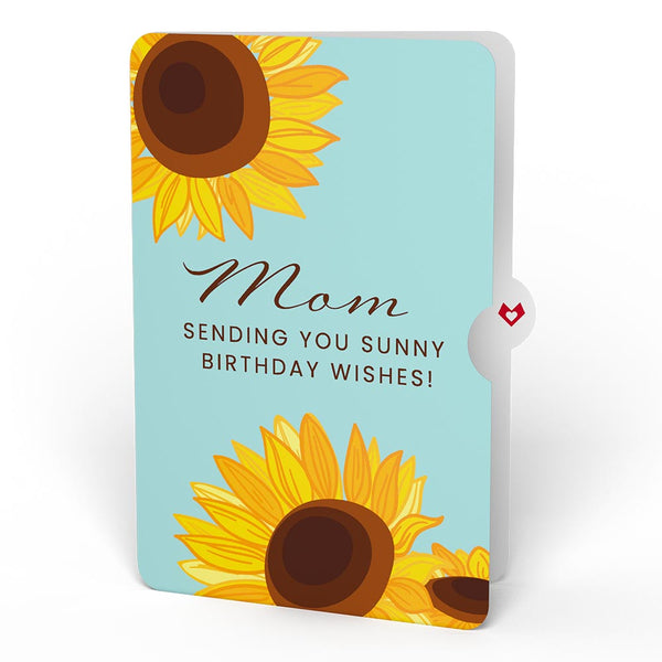 I Love Pop Sunflower Birthday Pop-Up Card And Sentiment Set For Mom