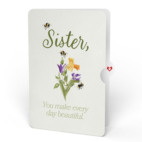 I Love Pop Sweet Birthday Wishes Bouquet And Sentiment Set For Sister