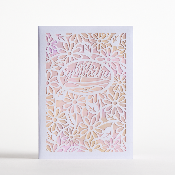 I Love Pop Sympathy Daisies: Lovepop Moments™ Card