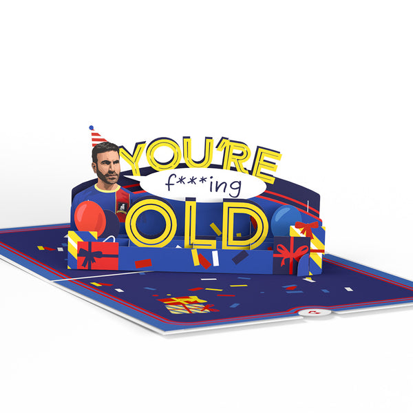 I Love Pop Ted Lasso Oi It’s Your Birthday Pop-Up Card