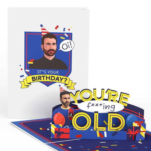 i love pop Ted Lasso Oi It’s Your Birthday Pop-Up Card